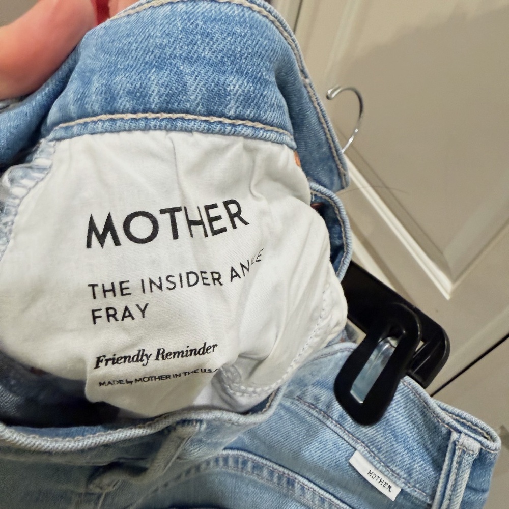 MOTHER The Insider Ankle Fray - size 28 - Picture 6 of 9